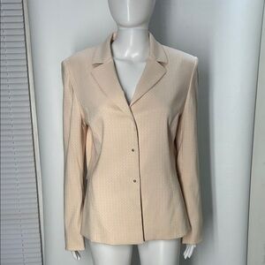 Tahari ASL light pink blazer